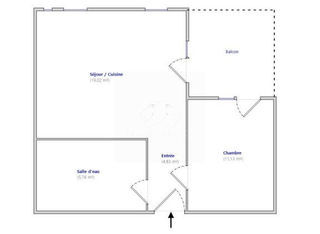  Appartement � vendre 2 pi�ces 41 m�