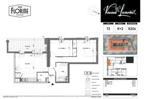  Appartement � vendre 3 pi�ces 63 m�