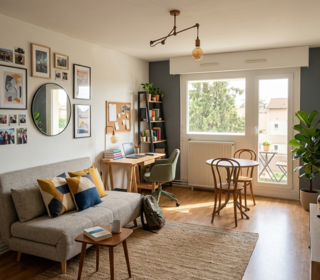  Appartement � louer 1 pi�ce 24 m�