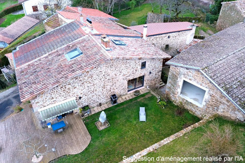   Maison en pierre de caract�re : Le charme de l'ancien, le confort du moderne Maison - 5 pi�ce(s) - 136 m�