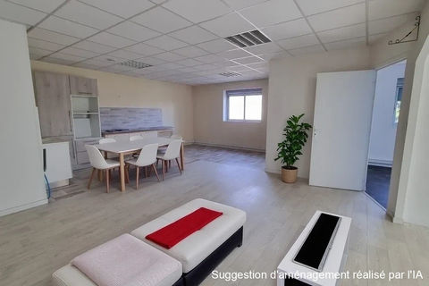 Local professionnel + habitation 860 38150 Chanas