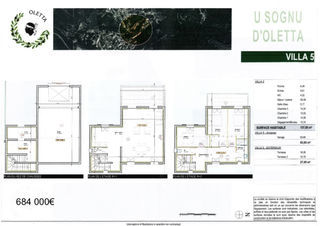  Maison 3 pi�ces 82 m� Oletta