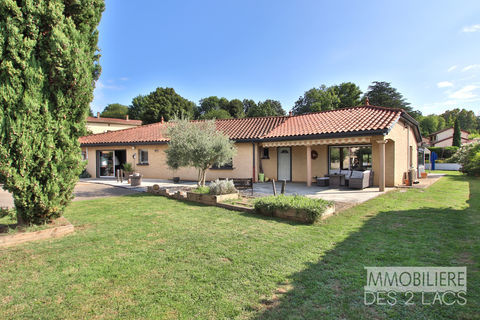   Villa contemporaine de 2002 - Joli terrain arbor� avec piscine Maison - 5 pi�ce(s) - 178 m�