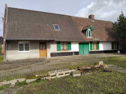   Flamande typique et son hangar � r�nover Maison - 4 pi�ce(s) - 76 m�
