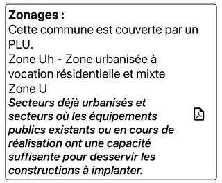  Terrain � vendre 1800 m�