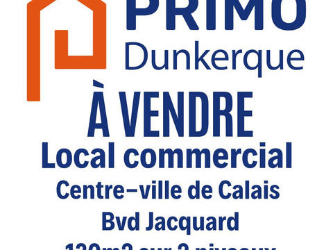 Local commercial Bvd Jacquard 210000 62100 Calais