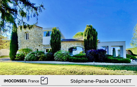   Propri�t� d'exception � Cales : double maison, double architecture, panorama unique sur les monts Maison - 11 pi�ce(s) - 290 m�