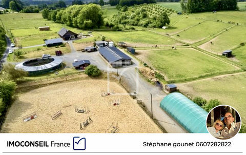   Charmante propri�t� �questre sur 9 hectares avec maison de propri�taire Maison - 7 pi�ce(s) - 150 m�