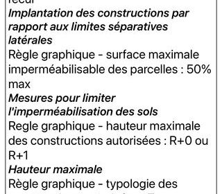  Terrain � vendre 1800 m�