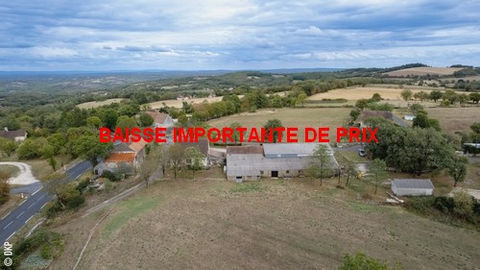  PROPRIETE AGRICOLE sur 1 ha 500 comprenant une  MAISON EN PIERRES - GRANGES EN PIERRES HANGARS et  AUTRES ETAB Ferme - 5 pi�ce(s) - 95 m�