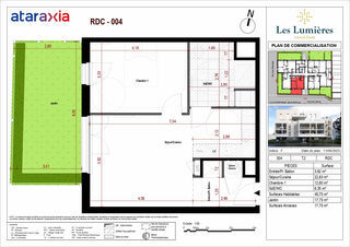  Appartement � vendre 2 pi�ces 46 m�