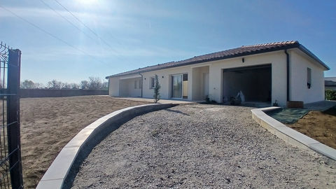   31270 FROUZINS - MAISON NEUVE A LOUER Maison - 4 pi�ce(s) - 109 m�