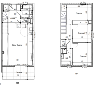  Maison � vendre 4 pi�ces 99 m�