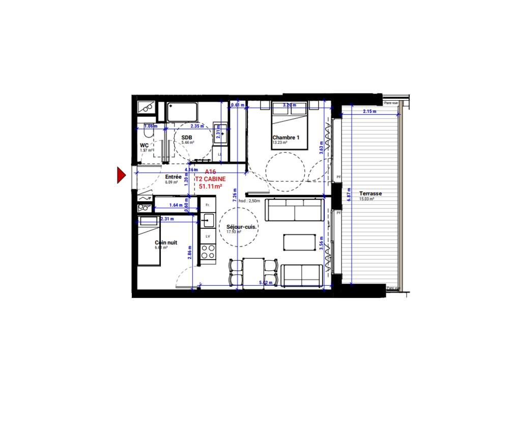 � vendre  Appartement Huez (38750)