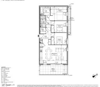  Appartement � vendre 4 pi�ces 83 m�