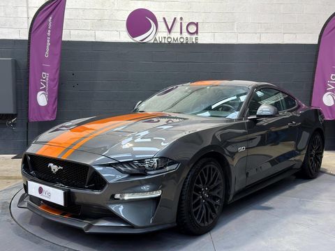 Ford Mustang COUPE GT 5.0i V8 450 cv ORIGINE FRANCE SUIVI FORD 2019 occasion Outreau 62230