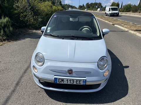 Fiat 500 1.2 8V 69 ch S&S - 3P CABRIOLET CRITERE 1 2010 occasion Montpellier 34090