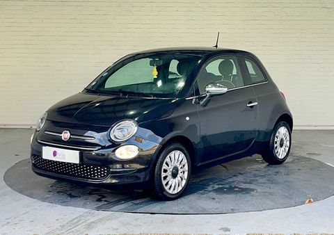 Fiat 500 1.2 69ch Pack Lounge FULL BLACK APPLE CARPLAY ANDROID AUTO 2019 occasion Dunkerque 59240