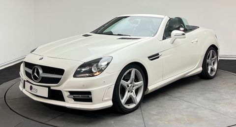 Mercedes SLK 2.0 200 185 ch Amg line - Suivi Mercedes - Si&egrave;ges Av Chauffa 2016 occasion F&eacute;rin 59169