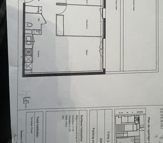  Appartement � vendre 3 pi�ces 57 m�