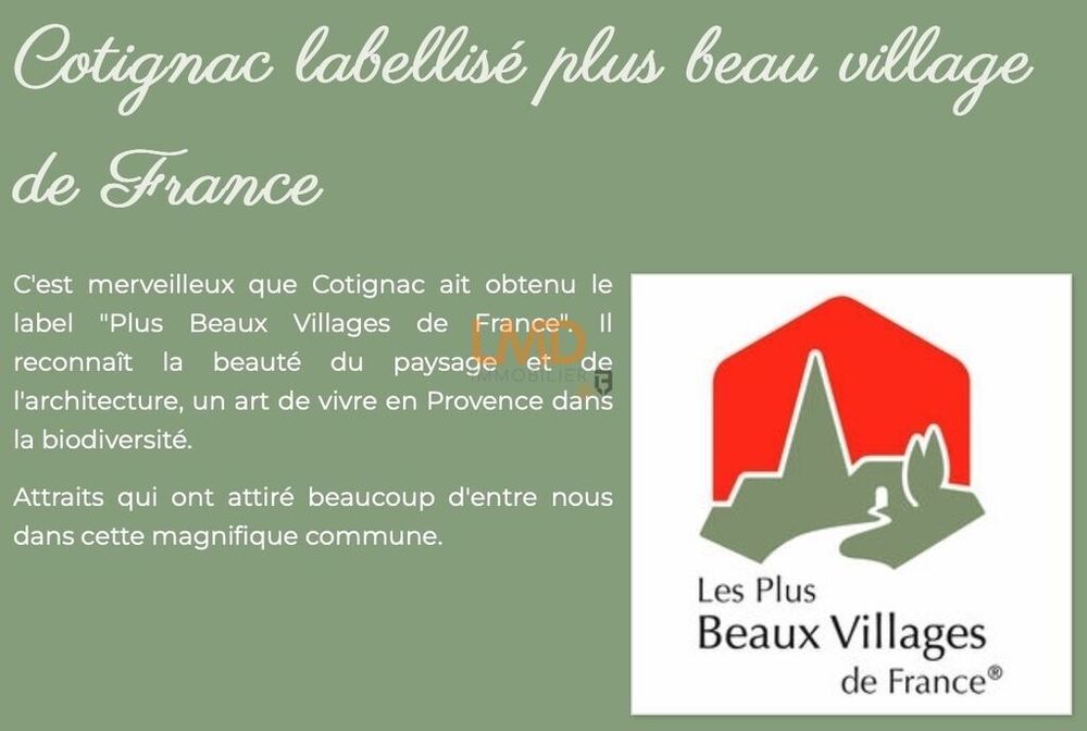 � vendre  Maison Cotignac (83570)
