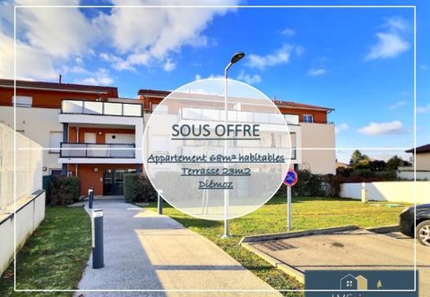   Di�moz (38790) Appartement T3 au dernier �tage dans r�sidence s�curis�e r�cente Appartement - 3 pi�ce(s) - 70 m�