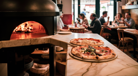 Pizzeria avec vente &agrave; emporter ou sur place en terrasse - (07) 86000 140 m�$$86 000 &euro;