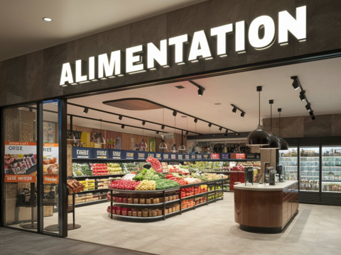 Alimentation et produits biologiques - Aube 72000 310 m�$$72 000 &euro;