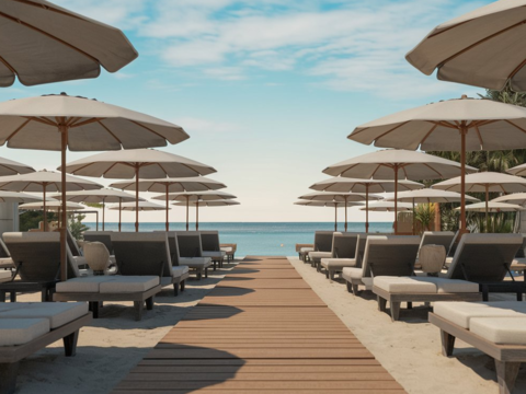 Plage priv&eacute;e &sect; Bar Restaurant sur la C&ocirc;te d'Azur 3340000 1500 m�$$3 340 000 &euro;