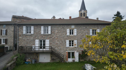   Maison en pierre � restaurer avec garage et terrain Maison - 5 pi�ce(s) - 150 m�