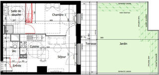  Appartement � vendre 2 pi�ces 42 m�