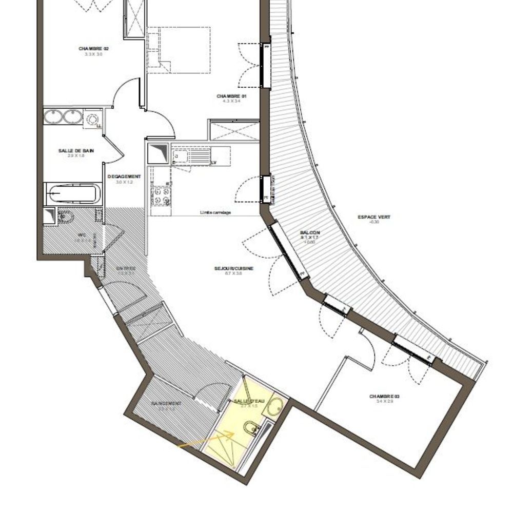 � vendre  Appartement Versailles (78000)