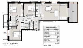  Appartement � vendre 4 pi�ces 85 m�