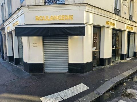 Local commercial Boulangerie 5000 75011 Paris
