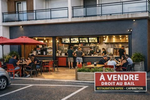 Activit&eacute; commerciale Restauration rapide 88000 40130 Capbreton