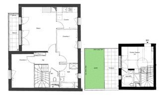  Appartement � vendre 4 pi�ces 82 m�