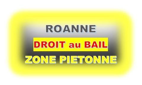 Local commercial Droit au bail 89000 42300 Roanne