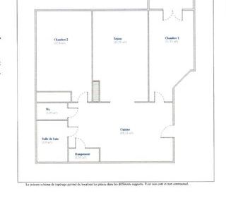  Appartement � vendre 3 pi�ces 70 m�