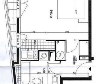  Appartement � louer 1 pi�ce 31 m�