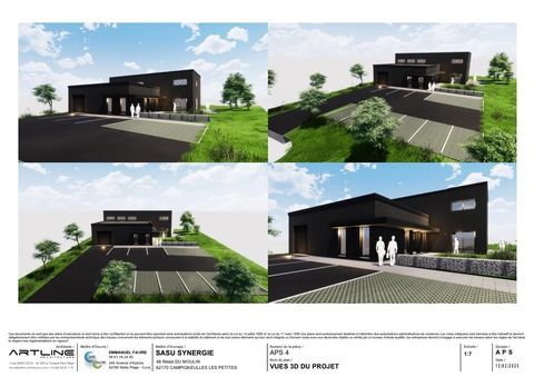 Local commercial Bureaux 590 62180 Verton