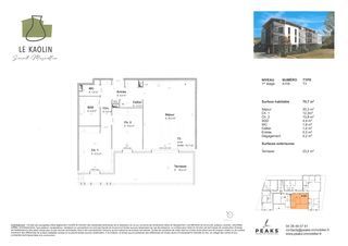  Appartement � vendre 3 pi�ces 70 m�