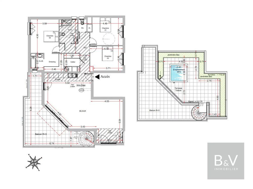 � vendre  Appartement Saint-Laurent-du-Var (06700)