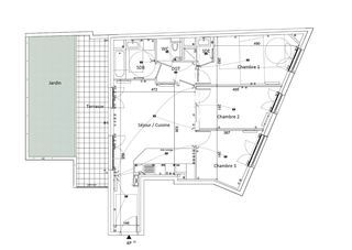  Appartement � vendre 4 pi�ces 78 m�