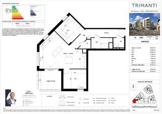  Appartement � vendre 3 pi�ces 73 m�