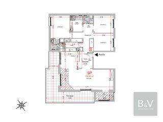  Appartement � vendre 4 pi�ces 132 m�