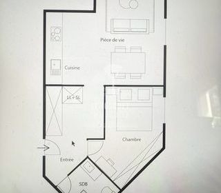  Appartement � vendre 2 pi�ces 60 m�