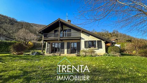   � Saint-�tienne-de-Crossey, une maison o� la nature s'invite � v Maison - 5 pi�ce(s) - 108 m�