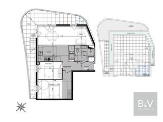  Appartement � vendre 3 pi�ces 69 m�