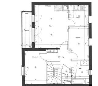  Appartement � vendre 4 pi�ces 82 m�