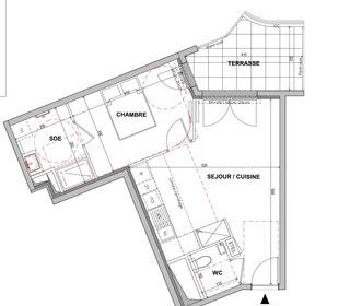  Appartement � vendre 2 pi�ces 42 m�